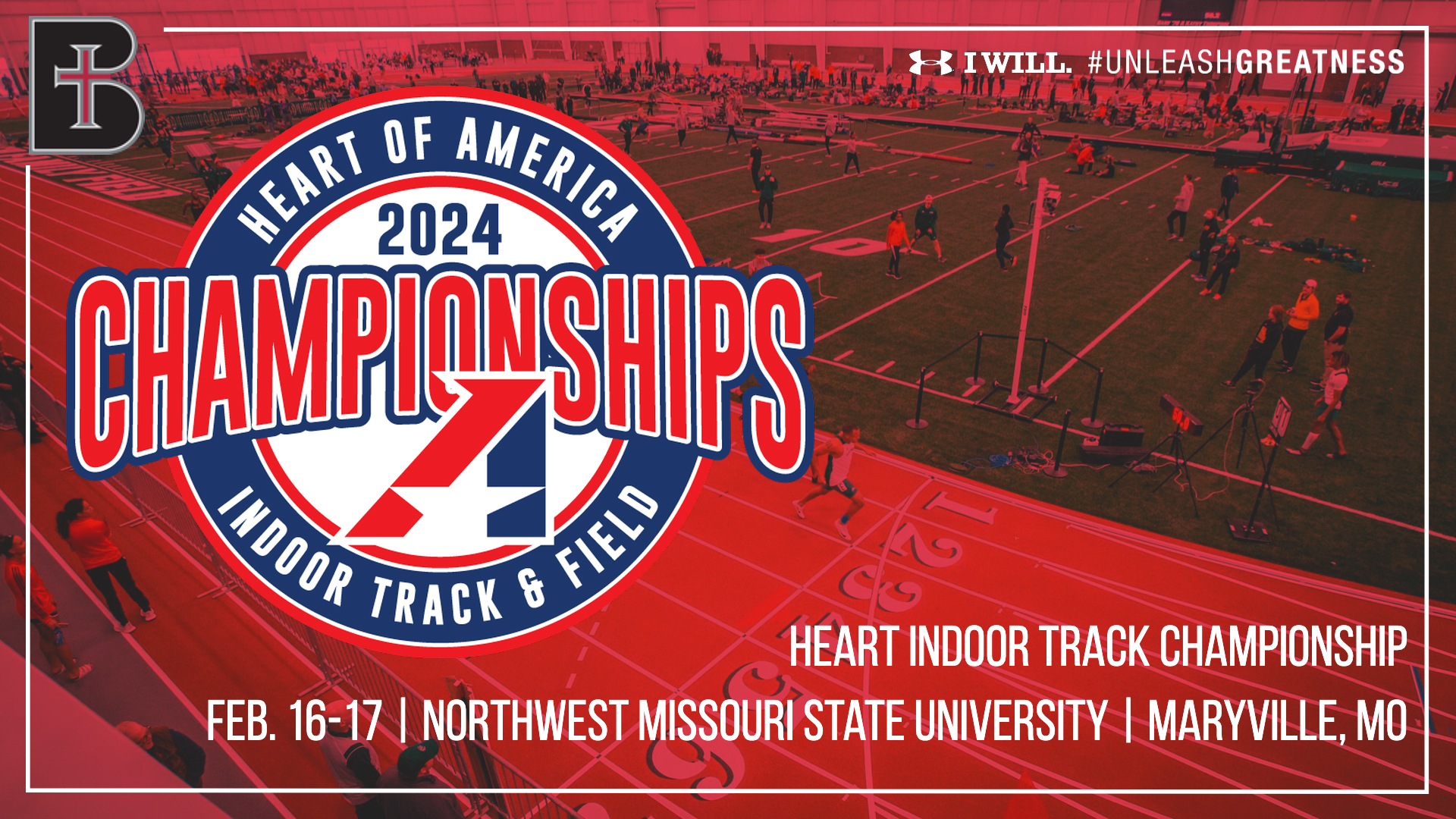 Heart Indoor Track Championships returns to Hughes Fieldhouse Feb. 16-17