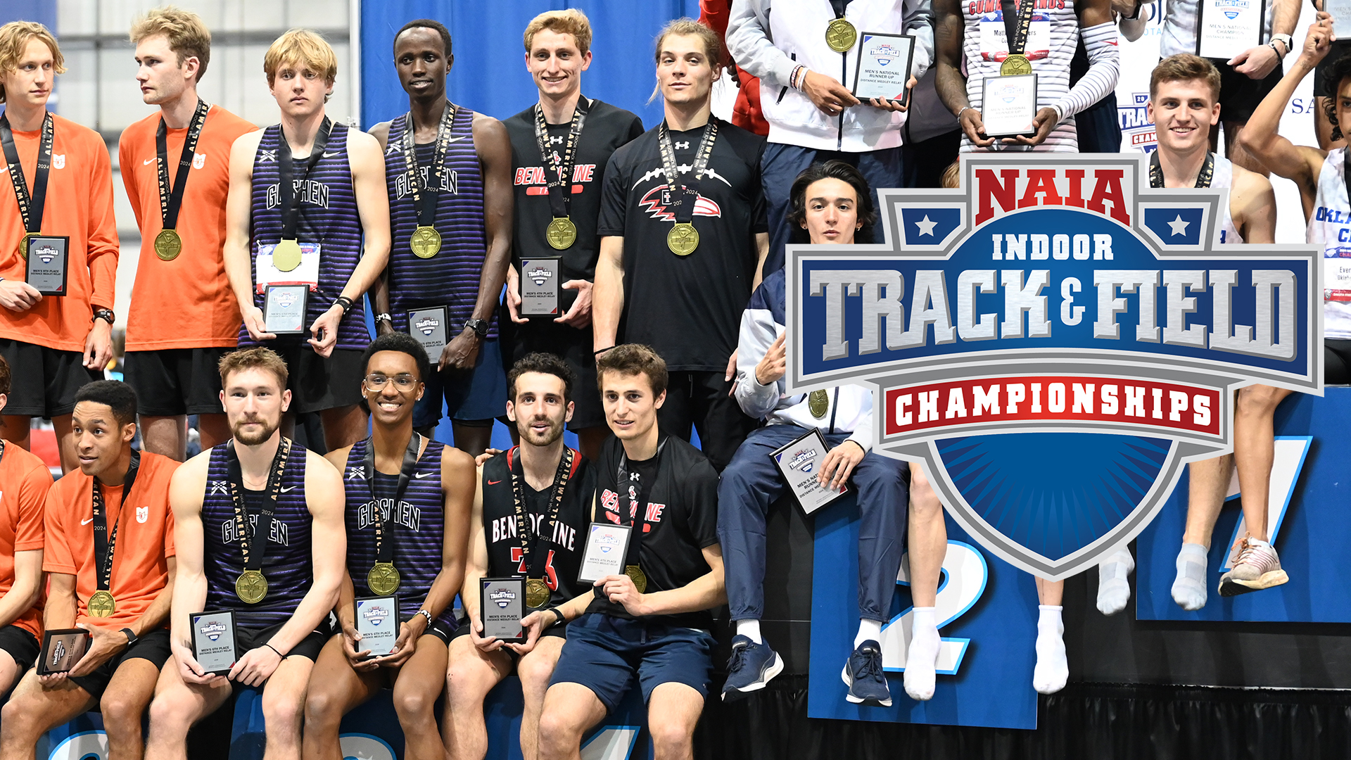 Men's DMR earns All-America honors for Track & Field at NAIA Indoor Championships